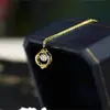 Collar Inteligente de Plata de Ley S925 Chapado en Oro de 14K con Recorte de Corazón para Mujer, Diseño de Nicho para Ropa de Trabajo, Lujo Accesible, Cadena para Clavícula