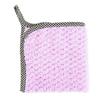 Paño de Limpieza de Coral Fleece con Bordes Engrosados, Toalla de Cocina con Gancho, Toalla de Mano Lisa de Alta Absorción, Paño de Cocina con Patrón de Piña