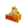 Lançador de Neve Montado em Veículo, Máquina Grande para Remoção de Neve em Vias Municipais no Inverno, Carregadeira Equipada com Grande Equipamento de Remoção de Gelo e Lançamento de Neve