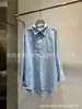 Fuente de primera mano vestido camisero de botones nuevo primavera temprana manga larga elegante para ir al trabajo ajustado solapa francesa vestido holgado