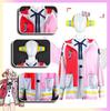 One Piece Roupa Vermelha Cantora Uta Fantasia Cosplay Peruca Anime Mangas Bufantes
