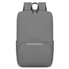 Bolso de hombro multicolor colorido comercio exterior al por mayor color liso logo imprimible regalo mochila escolar mochila de viaje ligera para exteriores