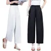 Pantalones Anchos Curvos de Longitud 9/10 para Mujer, Nueva Tendencia Otoño 2026, Aptos para Personas Petites, Cintura Alta Elástica, Pantalones Casuales Sueltos