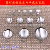 Al por mayor protección ambiental Taiwán acrílico redondo liso sin agujero taladro accesorios para ropa accesorios de taladro de pegar materiales para joyería DIY