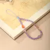 Cadena para Teléfono Móvil Colgante de Amethysta Fantasía Natural Cuerda para Muñeca Calabaza Fuente de Sal Cuerda Púrpura para Teléfono Móvil Cuerda para Cámara En Stock