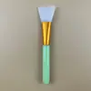 Pincel para máscara cabelo macio silicone pincel para máscara argila filme aplicador pincel de maquiagem pincel para máscara salão de beleza pincel atacado