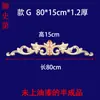 Tallado en Madera Dongyang Piezas de Flor Tallada en Madera Calcomanía Decorativa Tallada en Madera Cabezal de Puerta de Madera Maciza Marco de Puerta de Flor Larga Pared de Fondo Flor de Madera