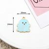 Pingente Fantasma Liga Imp Queda de Óleo Acessórios DIY Halloween Engraçado Pingente Brincos Pingente Brincos Engraçado
