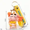 Llavero One Piece colgante de Luffy dibujos animados transfronterizos One Piece Luffy amuleto para mochila de niños figura pequeña juguete