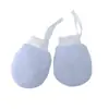 Guantes Faciales Anti-rayones Físicos para Bebé Guantes de Verano Ajustables para Bebé Nuevos Guantes Finos de Jacquard Guantes para Recién Nacido