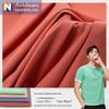 40s algodão penteado gelo oxigênio frio suor pano antibacteriano tecido funcional 165g primavera e verão lazer T-shirt tecido sensação legal