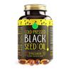 Venta caliente de comercio exterior cápsula blanda de aceite de semilla negra cabello lacio OE M