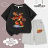 Ropa para Niños Chariot Ciclón Ropa para Niños Camiseta de Manga Corta de Verano para Niños Pantalones Cortos Traje Casual Ropa de Poder Robótico para Niños 8