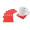 Venta Caliente Transfronteriza 10cm Posavasos de Silicona Redondo Engrosado Antideslizante Drenaje Aislamiento Térmico Esterilla Imprimible LOGOTIPO Patrón Posavasos de Té Esterilla