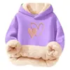 Sudadera con capucha de talla grande, suelta, de algodón compuesto y borrego, forrada de forro polar, sin bolsillos, para primavera y otoño, transfronteriza del Sudeste Asiático