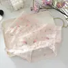 Ropa interior de malla con encaje, cintura media, estampado lindo y dulce de niña, transpirable y cómoda para el verano, cubre glúteos, sexy para niñas