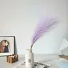 Grama de Papiro Artificial Multicolorida Capim-dos-pampas Peça Única Decoração de Casa Suprimentos para Casamento Grama de Juncos Pequena Grama Cauda de Coelho