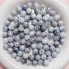 Tiktok popular 8mm acrílico Aurora degradado colorido AB bicolor imitación perla cuentas redondas agujero recto cuentas sueltas joyería DIY