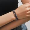 Pulsera de circonitas coloridas de lujo para mujer, ligera, transfronteriza, explosiva, europea y americana, pulsera de tesoros coloridos, venta al por mayor, multicolor, disponible