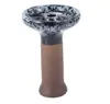 Fonte de Abastecimento Transfronteiriça Oblako L Acessórios para Narguilé Árabe Pote de Cerâmica para Fumaça Tigela para Pasta de Fumaça Cerâmica com Glaze Selado Resistente a Altas Temperaturas Cabeça de Cerâmica