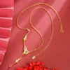 Pulsera de Oro de Arena Vietnamita Estilo Chino Nuevo para Mujer Que No Se Desvanece por Mucho Tiempo Mariposa Nicho Oro Imitación de Gama Alta Calabaza Joyería al por Mayor