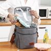 Bolsa Isotérmica Más Vendida en Amazon Papel de Aluminio Espesado Impermeable Conservación del Frío Bolsa de Hielo Portátil Gran Capacidad Lonchera Bolsa para Almuerzo