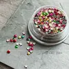 Material para Decoración de Uñas con Remaches de Color Fluorescente Macaron Estilo INS Accesorios de Uñas Hechos a Mano DIY Joyería de Estrellas Puntos
