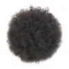 Bolsa de Pelo Falso Oruga Bolsa de Pelo Explosiva Peluca Africana Brote Moño Esponjoso Moño afro puff
