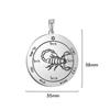 Gran oferta europea y americana de AliExpress: amuleto de la serie Marte, estilo llave de Salomón, cadena cruzada, accesorios, collar.