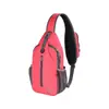Bolso Cruzado de Hombro Nuevo Transfronterizo Verano Tendencia Exterior Multifuncional Tela Oxford Calidad Bolso de Pecho para Hombre Venta al por Mayor
