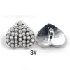 Botones Estilo Chanel con Acabado de Lujo, Botones de Perla y Oro de Alta Calidad, Accesorios para Abrigos y Gabardinas, Botones Redondos Bordados a Mano con Diamantes