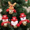 Adornos Colgantes de Decoración Navideña Accesorios Árbol de Navidad Muñeco Campana Anciano Muñeco de Nieve Colgante Campana Regalo de Navidad