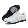 Verano 2025 Blanco Puro Zapatos de Bloqueo para Bicicleta de Carretera Set Transpirables para Hombres y Mujeres Zapatos de Ciclismo para Exteriores Zapatos de Ciclismo sin Bloqueo Talla Grande