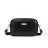 Mini bolsa tiracolo acolchoada da moda com forro bolsa de ombro PU da moda bolsas casuais femininas e Porta-celular