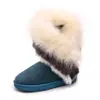 Botas Taobao Mao Mao imitación piel de conejo botas de nieve blancas botas de pelo con borlas botas de mujer comercio exterior Amazon wish botas mujer