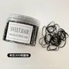 Moderna y de Alta Gama Diademas Desechables para el Cabello Bandas para el Cabello Dopamina Cuerdas Versátiles para el Cabello de Niñas Accesorios para el Cabello de Colores Caramelo para Niños