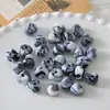 Contas Acrílicas Coloridas Irregulares Imitação de Jade Contas Assimétricas Acessórios para Joias DIY Materiais para Colar Pulseira Feitos à Mão