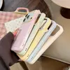 Borde Colorido Simple Adecuado para Funda de Teléfono Móvil Apple 17Promax Iphone18 Fresco 15 Anticaída 14 Funda Suave 16