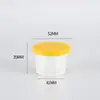 Nova Garrafa Reutilizável Universal de 30ml com Boca Larga para Molho de Mergulho, Condimento, Cápsula de Doce, Caixa Plástica