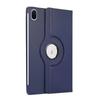 Funda protectora plana para Huawei Matepad SE 11 pulgadas 2024 AGS6-W00 con patrón de lichi, carcasa giratoria de 11 pulgadas