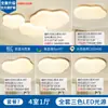 Luz Principal para Sala de Estar Estilo Creme de Madeira Natural 2025 Novo Modelo Forma de Nuvem Luz de Teto Full-Spectrum Protetora para os Olhos Luminárias Zhongshan para Toda a Casa