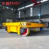 Vehículo de Cadena de Arrastre Lineal de Corta Distancia para Cable 380V CA Control Remoto Alimentado Plataforma de Transporte con Carga