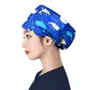 Gorro Quirúrgico de Algodón Puro para Cabeza Grande para Hombres y Mujeres, Gorro de Trabajo, Gorro de Enfermera, Gorro de Dibujos Animados Elástico Venta al por Mayor