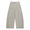 Love and Nancy Trece Líneas Verano 2026 Estilo Coreano Holgado Adelgazante Corte 3D Corte de Tijera Casual Pantalones Largos para Mujer 04259