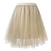 Amazon Falda Corta de Malla para Mujer Falda Corta Plisada Voluminosa Falda de Princesa con Dobladillo Ancho Cintura Alta Malla Ligera