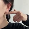 Pendientes largos con forma de estrella de cuatro puntas, súper hada, delgados, con personalidad de celebrante de Internet, caja, cadena, cruz, estrella, borla, sencillos.