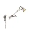 Lámparas de pared minimalistas italianas para sala de estar, luces para pasillo y escaleras, iluminación ambiental para dormitorio y lámparas de pared de tira de vidrio de lujo ligero