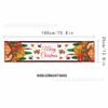 Nuevo Mantel Decorativo de Santa Claus Fiesta Navideña Accesorios para Mesa de Cocina Camino de Mesa Navideño de Invierno Navidad