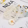 Cadena de Cintura de Perlas con Falda Elástica de Perlas Moda Coreana Decoración de Vestido Hanfu Cinturón Delgado Simple para Mujer Todo Combinable
