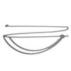 Verão Novo Cinto Fino Feminino Personalizado Casual Decorativo Cintura Corrente de Metal Fina Corrente de Cintura com Saia Pronto para Venda